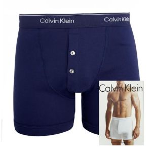 Calvin Klein Navy button boxer shorts €29.50